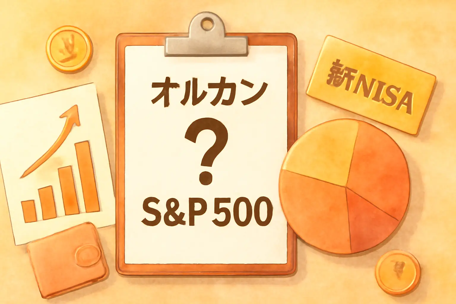 オルカンとS&P500どっちを選ぶ？新NISAで買えるおすすめ銘柄を解説